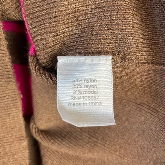 JCP Three Quarter Sleeve Top Size M EUC - Picture 6 of 6